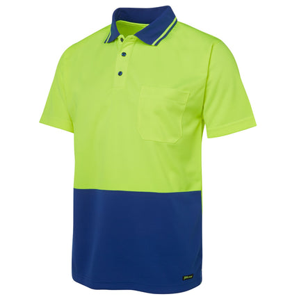 JB's Hi-Vis Non-Cuff Traditional Polo - Branded Day Workwear