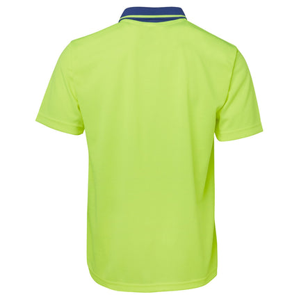 JB's Hi-Vis Non-Cuff Traditional Polo - Branded Day Workwear