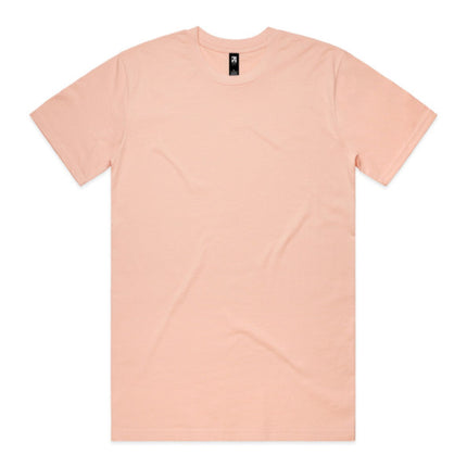 AS Colour Classic T-Shirt in Pale Pink, unbranded clean front view