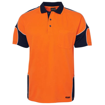 JB's Hi-Vis Aerated Polo - No Minimum Order Custom Workwear