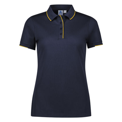 Biz Collection Womens Focus Short Sleeve Polo