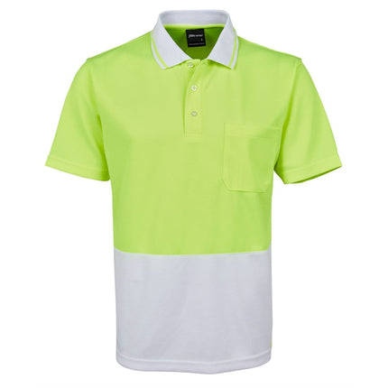 JB's Hi-Vis Non-Cuff Traditional Polo - Branded Day Workwear