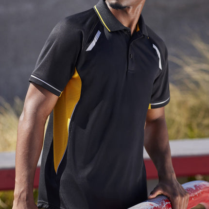 Biz Collection Mens Renegade Short Sleeve Polo