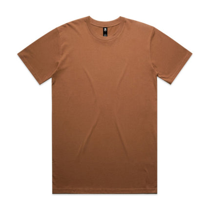 AS Colour Classic T-Shirt in Cocoa, unbranded clean front view