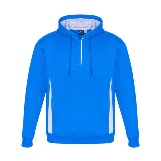 Stay bold and visible with the Biz Collection Unisex Renegade Half-Zip Hoodie! Featuring eye-catching reflective trim, this hoodie keeps you shining day or night.