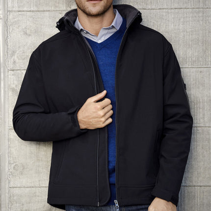 Biz Collection Men's Summit Windproof Softshell Jacket