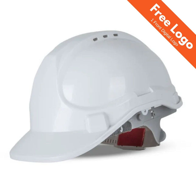 Push-Lock Safety Helmet - Hard Hat with Logo