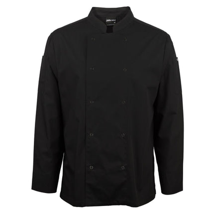 JB's Wear Long Sleeve Snap Button Chefs Jacket