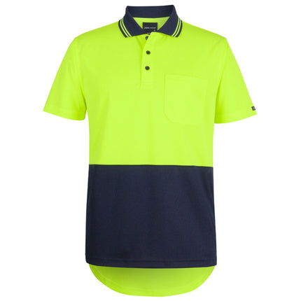 JB's Men's Wear Hi-Vis Short Sleeve Drop Tail Polo