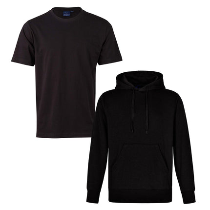 Winning Spirit Custom Workwear Bundle – 4 T-Shirts + 2 Hoodies with Free Logo
