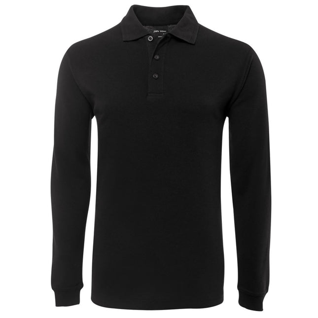 Long Sleeve Pique Polo