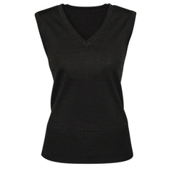 Crafted from a premium wool blend, the Biz Collection Women's Milano Vest offers refined warmth and comfort with a sophisticated V-neck design.