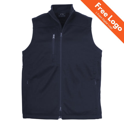 Biz Collection Men's Classic Softshell Vest