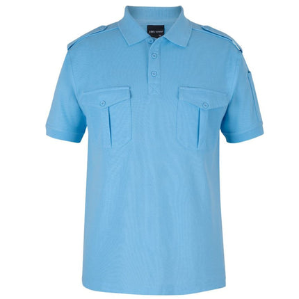JB's Wear 250 Short Sleeve Epaulette Polo