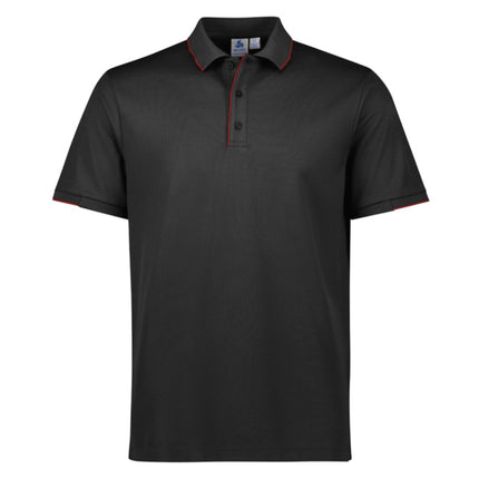 Biz Collection Mens Focus Short Sleeve Polo
