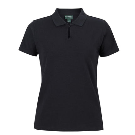 JB's Wear Ladies Cotton Short Sleeve Stretch Polo