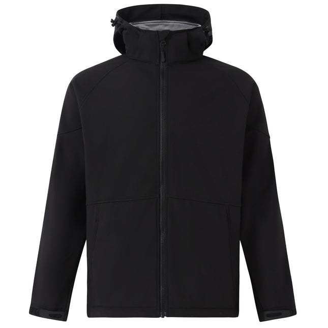 Keep kids comfortable and protected in the Kids' Aspen 4-Way Stretch Softshell Hooded Jacket.