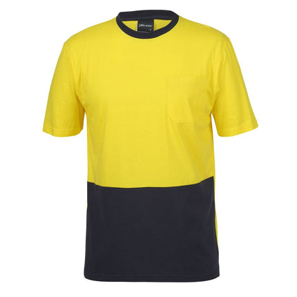 JB's Wear Hi-Vis Crew Neck Cotton T-Shirt