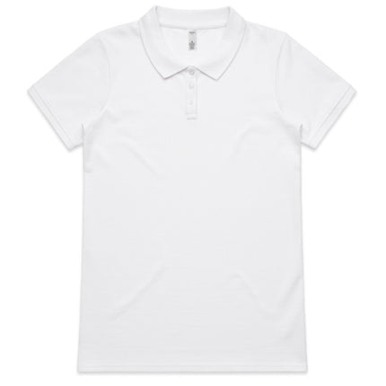 This AS Colour Women's Pique Polo offers a durable, heavy-weight feel crafted from 100% cotton for all-day comfort.