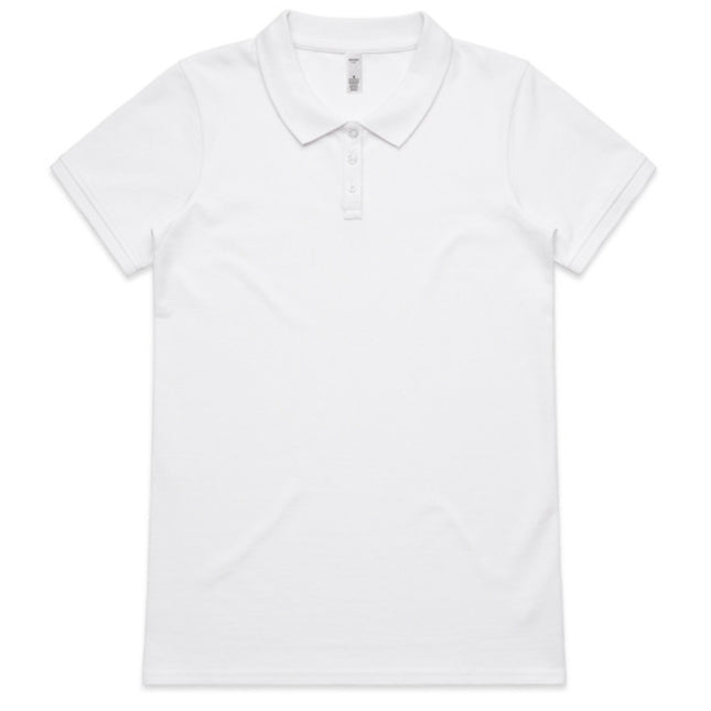 This AS Colour Women's Pique Polo offers a durable, heavy-weight feel crafted from 100% cotton for all-day comfort.