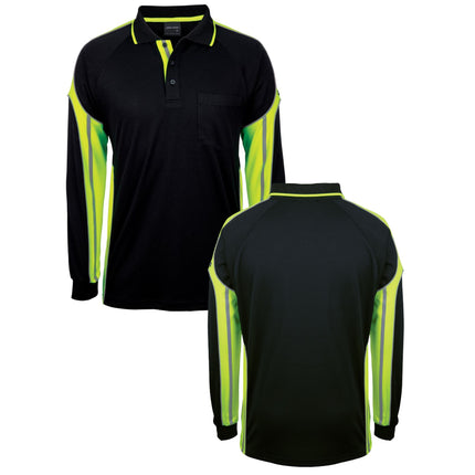 JB's Wear Custom Uniform Bundle – 10 Long Sleeve Polo Shirts with Free Logo