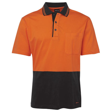 JB's Wear Hi-Vis Short Sleeve Cotton Polo