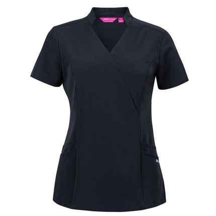 JB's Wear Ladies NU Mandarin Collar Scrub Top