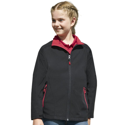 Keep your child comfortable and protected with the Biz Collection Kids' Performance Softshell Jacket.