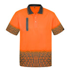 Orange/Charcoal / XS
