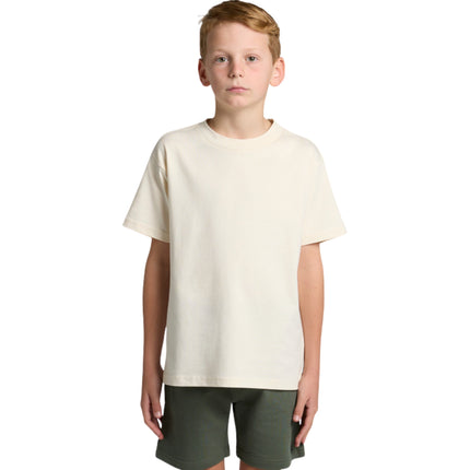 The AS Colour Youth Classic Tee is made from heavy-weight cotton, offering durability and comfort for everyday wear.