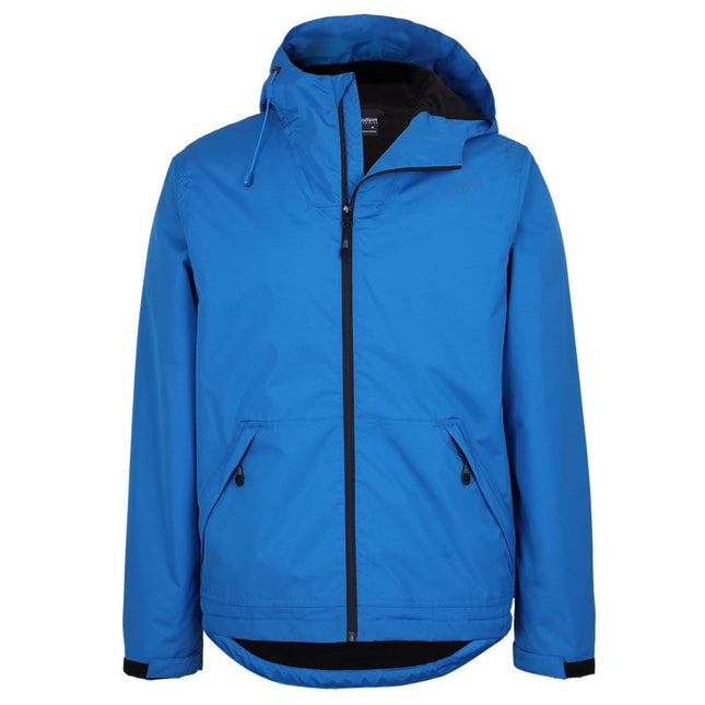 Podium Tech Jacket – Waterproof Urban Fit with Fleece Lining & Custom Logo Print