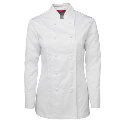 JB's Wear Ladies Long Sleeve Chefs Jacket
