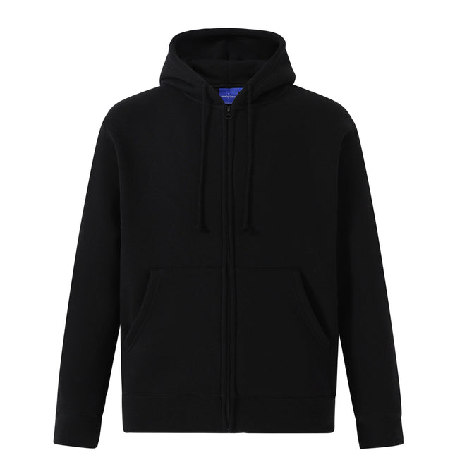 Full Zip Fleecy Hoodie – Classic Fit, Warm & Durable with Custom Logo Print