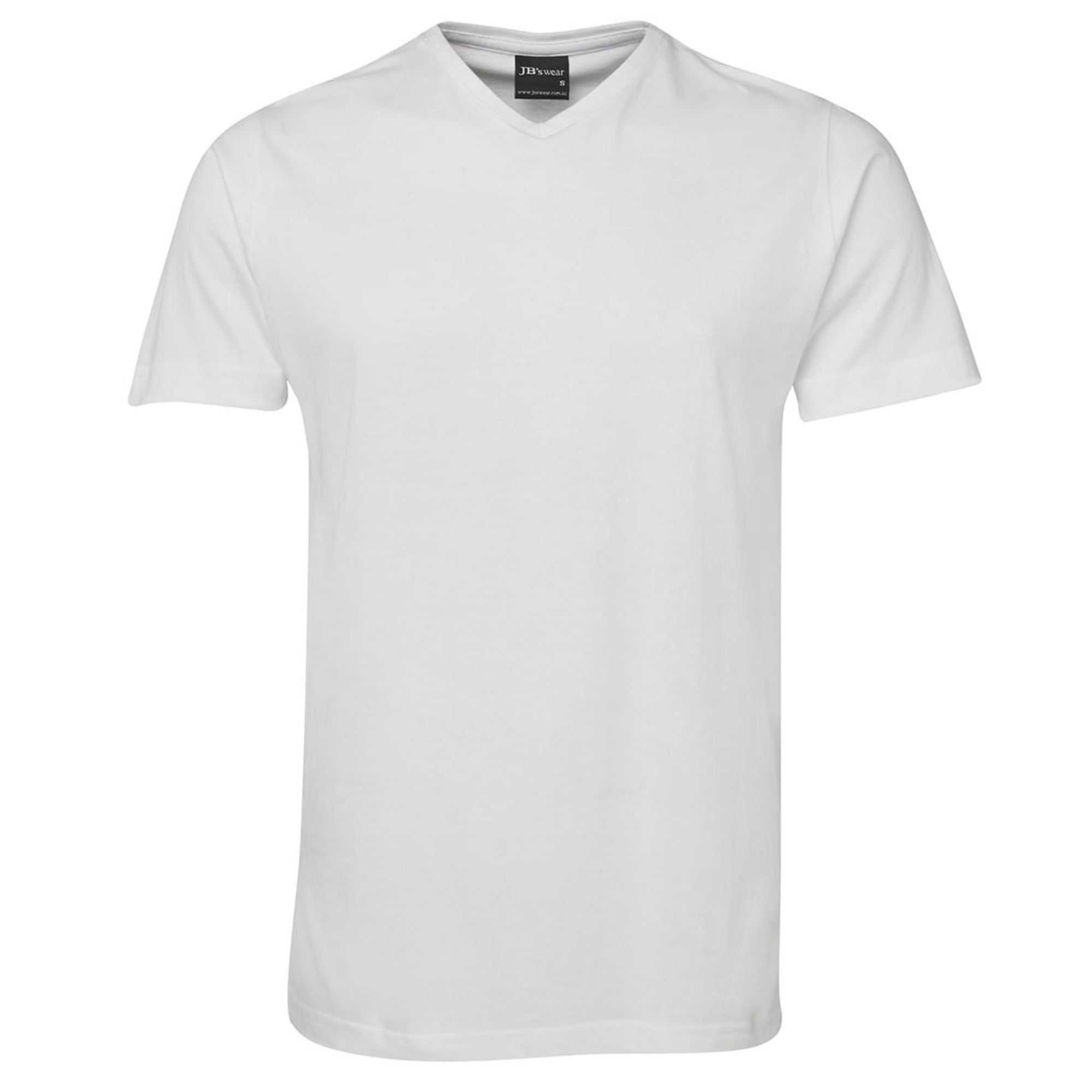 thumbnail image 2 of JB's Wear V-Neck 100% Cotton Tee – 190gsm Ring Spun Jersey, Classic Fit 2 of 5