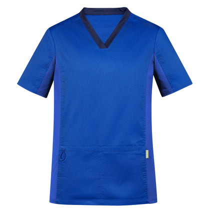 Biz Care Mens Riley Stretch Scrub Top