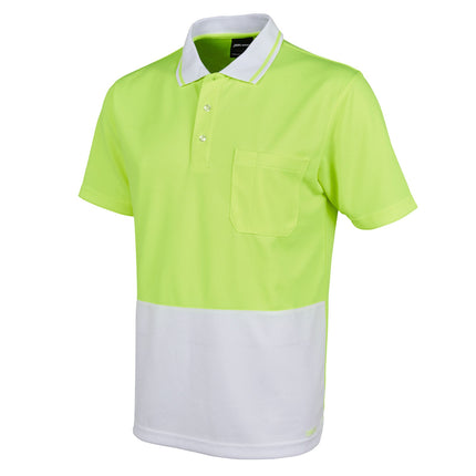 JB's Hi-Vis Non-Cuff Traditional Polo - Branded Day Workwear