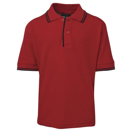 Kids' Classic Contrast Polo Shirt | Durable & UPF 50+ Sun Protection - Custom Logo Print Included