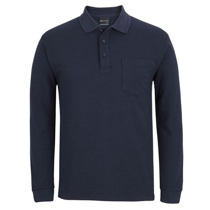 JB's Wear 210 Long Sleeve Pocket Polo