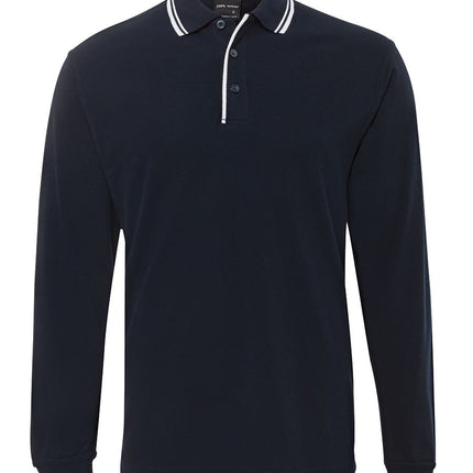 JB's Wear Long Sleeve Contrast Polo
