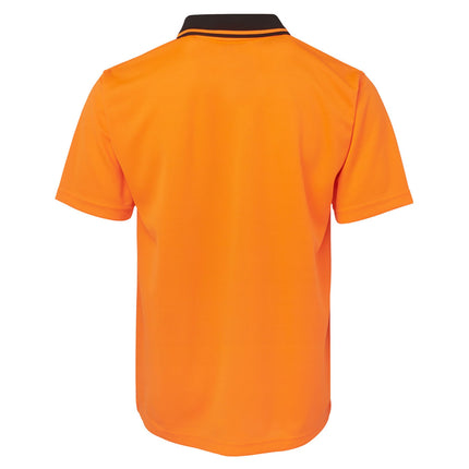 JB's Hi-Vis Non-Cuff Traditional Polo - Branded Day Workwear