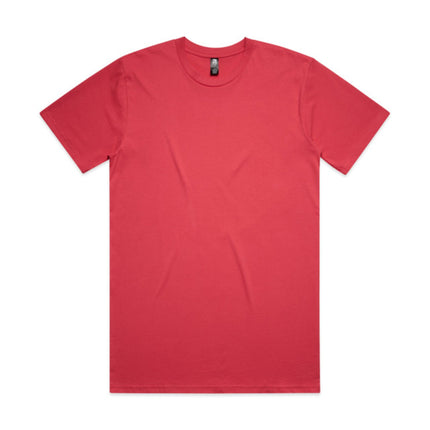 AS Colour Classic T-Shirt in Watermelon, unbranded clean front view