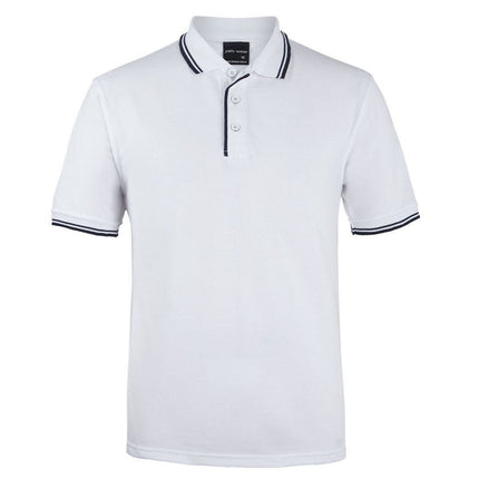JB's Wear Contrast Polo - Durable, Classic Fit, UPF 50+