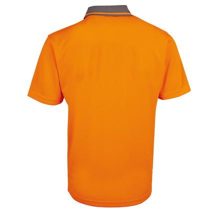 JB's Hi-Vis Non-Cuff Traditional Polo - Branded Day Workwear