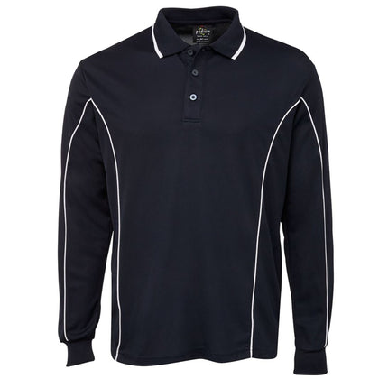 JB's Podium L/S Piping Polo
