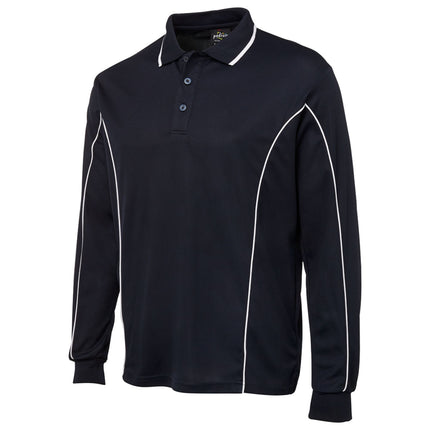 JB's Podium L/S Piping Polo