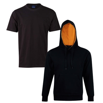 Winning Spirit Custom Workwear Bundle – 4 T-Shirts + 2 Hoodies with Free Logo