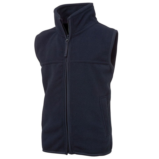 The JB's Kids Polar Fleece Vest offers warmth and comfort for active children, crafted from soft polar fleece that retains heat without bulk.