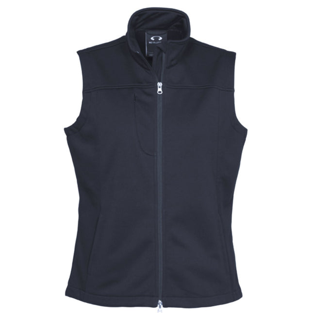 Stay comfortable and protected with the Biz Collection Women's Softshell Vest. Featuring water-repellent and windproof fabric, it shields you from unpredictable weather while keeping you dry and warm