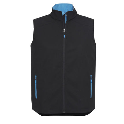 The Biz Collection Men's Geneva Vest combines lightweight softness with durable performance, ideal for active professionals