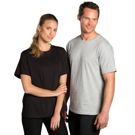 Crafted from 100% cotton jersey, this unisex tee offers durability and comfort with a modern fit that suits all body types